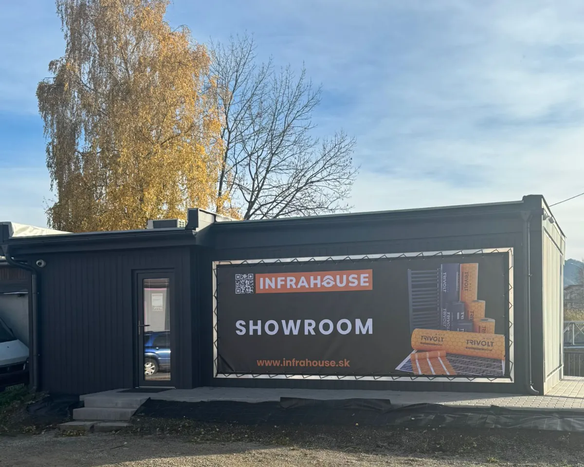 Infrahouse showroom ruzomberook
