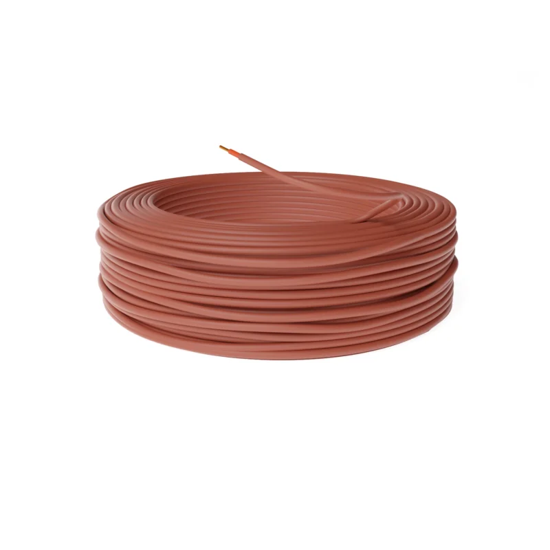 Vodič 2,5 mm s dvojitou izoláciou-hnedy Vodič 2.5 mm s dvojitou izoláciou-hnedý